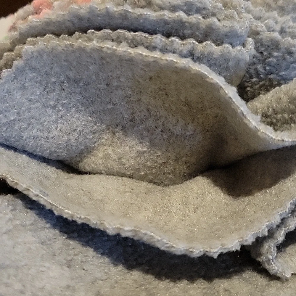 For Dogs Large snuffle sniffer ball gray and prink Llama print